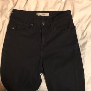 black topshop skinny jeans